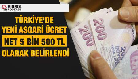 Erdoğan: Yeni asgari ücret yüzde 30 ara zamla net 5 bin 500 lira oldu