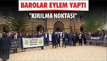 Barolar eylem yaptı: "Yapılan açıklamalar kırılma noktasıydı"