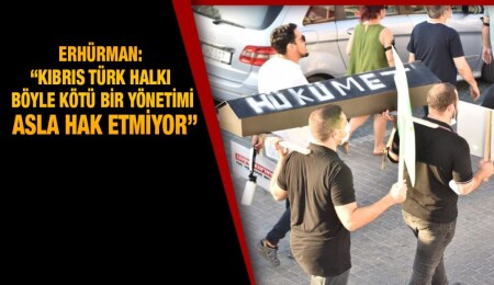 CTP Girne'deydi: 'Bir hükümetle değil, bir felaketle hatta rezaletle karşı karşıyayız'