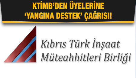 KTİMB’den üyelerine Geçitköy’deki yangın söndürme çalışmalarına destek çağrısı