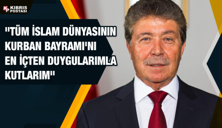 Üstel, Kurban Bayramı’nın sağlık, huzur ve muhabbet ortamında kutlanmasını temenni etti