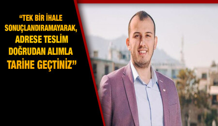 Yusuf Avcıoğlu: Arıklı ve ekibinden adrese teslim, ihalesiz bir doğrudan alım daha!
