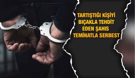 Yol içinde bıçakla saldırıp, ölümle tehdit etti