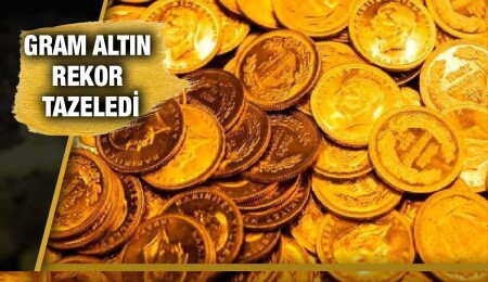 Gram altın 600 liraya ulaşarak rekor kırdı