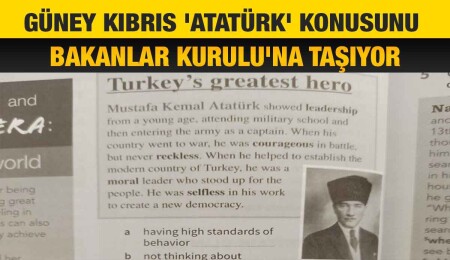 Anastasiadis, konunun ele alınış şeklinden rahatsız görünüyor