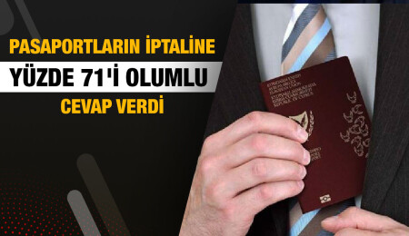 Kıbrıslı Rumların yüzde 71’inden pasaport iptaline destek