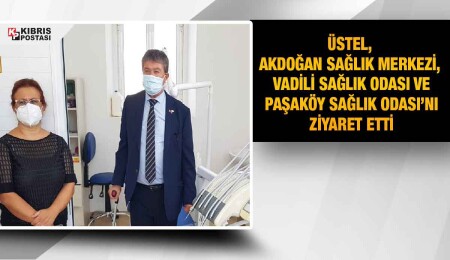 Ünal Üstel: “Akdoğan Sağlık Merkezi’nde önümüzdeki hafta antijen testleri yapılacak"