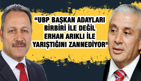 Enver Öztürk'ten UBP adaylarına: "Bırakın Erhan Arıklı'yı siz projelerinizi anlatın"