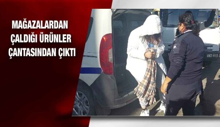 Mağazaların deneme kabinlerinde alarmlarını kestiği ürünleri çaldı