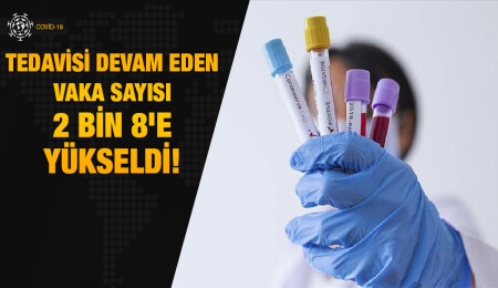 KKTC'de son 24 saatte 188 kişinin koronavirüs testi pozitif çıktı