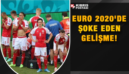 EURO 2020’de korkutan anlar: Eriksen yere yığıldı