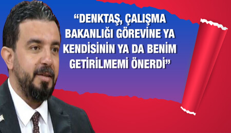 Bertan Zaroğlu, Çalışma Bakanlığı görevine kendisinin de önerildiğini açıkladı