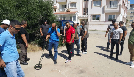 Soyguncular Ercan'dan kaçtı!