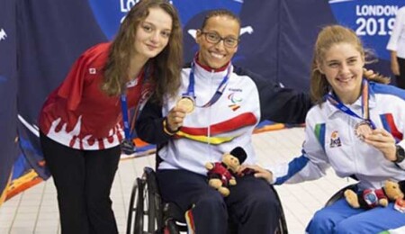 Sümeyye Boyacı, Dünya Paralimpik Yüzme Şampiyonası'nda dünya ikincisi oldu