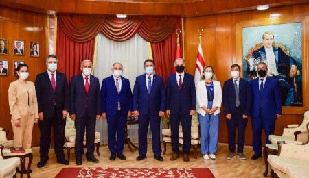 İTÜ yönetimi Kuzey Kıbrıs’ı ziyaret etti