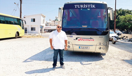 "Taciz edilen Kıbrıslı Türk otobüs şoförü, ikinci ifadesini vermeye gitmedi"