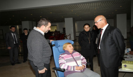 İkinci Cumhurbaşkanı Mehmet Ali Talat YDÜ'de