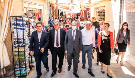 Ersin Tatar: “Lefkoşa’nın atan nabzına bakınca, seçimi kazanacağımızı görüyoruz”