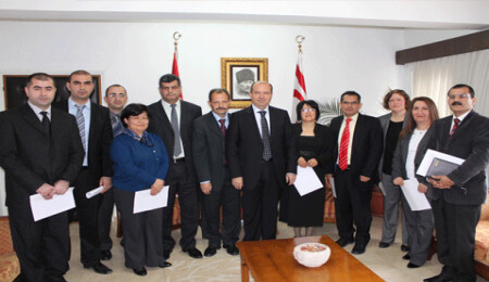 Tatar, Maliye Teftiş İnceleme Kurulu personeline terfilerini dağıttı