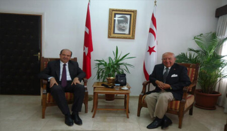 Tatar, Emekli Tümgeneral Cumhur Evcili kabul etti