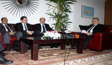 Faiz çalışmaları için TC bankacılık uzmanları KKTC'de...