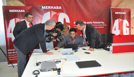 Telsim'den geleceğin teknolojisi 4G için hız testi