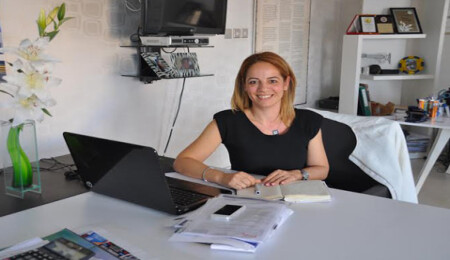 2013 yılı Telsim özel ödülü sahibi Özlem Özbekoğlu Eminağa