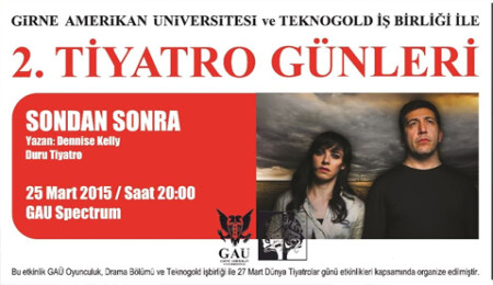 Emre Kınay ve Ahu Türkpençe, oyun öncesi basın ile GAÜ'de biraraya geliyor