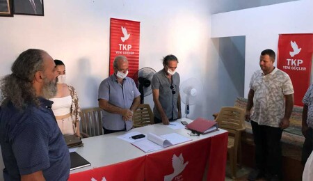 TKP-YG İskele'de İlçe Başkanlığı'na Kemal Yıldız seçildi