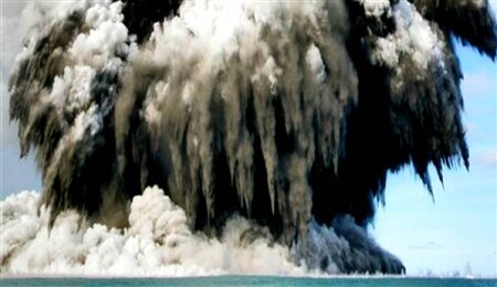 Okyanus altında sıcak hareket