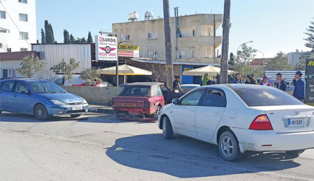 Trafik levhasına uyulmayınca kaza geliyorum dedi