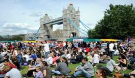 Londra'da Türk festivali düzenlendi