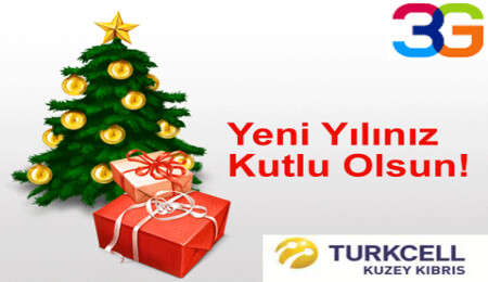 Kuzey Kıbrıs Turkcell'den "Yılbaşı Hediyesi"