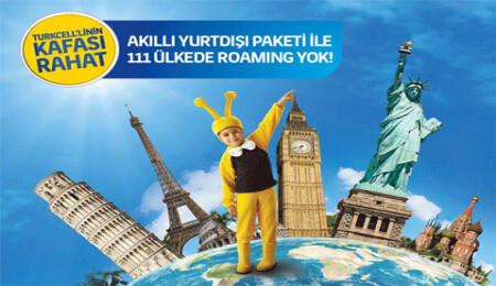 111 ülkede Kuzey Kıbrıs Turkcell'le avantajlı iletişim