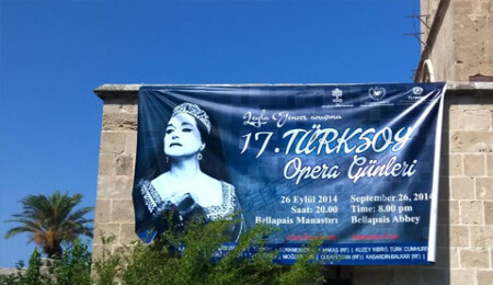 Bellapais Manastırı 17. TÜRKSOY Opera Günleri için hazır