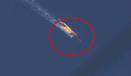 Suriye sınırında uçak düşürüldü!