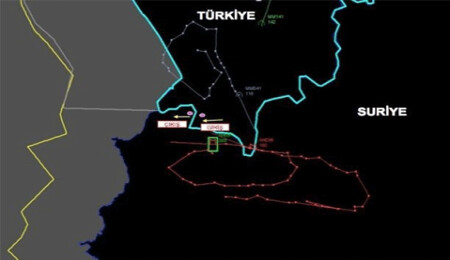 TSK, düşürülen Rus savaş uçağının radar iz analizini paylaştı
