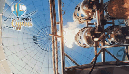 KKTC'de Kapadokya tadında balon turu