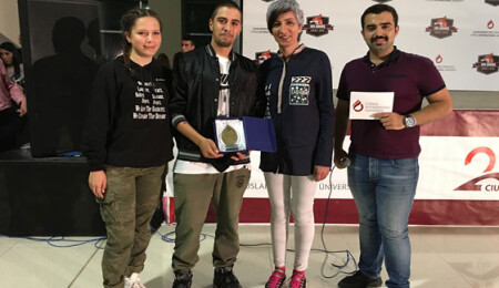 UKÜ Dans Festivali kapsamında 500 TL ödül sahipleri Harun Kutlu ve Polen Ekin Dadan oldu