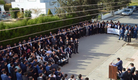 Ülkü Ocakları Başkanı Olcay Kılavuz'un KKTC'deki temasları devam ediyor...