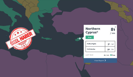Freedom House: “KKTC özgür bir ülke”