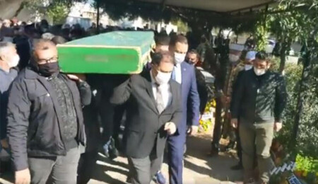 Başbakan Ersan Saner’in kayınpederi Şemi Duatepe, son yolculuğuna uğurlandı…