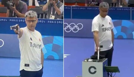 Turkish Shooter Yusuf Dikeç Gains Global Attention with Silver Medal and Unique Style