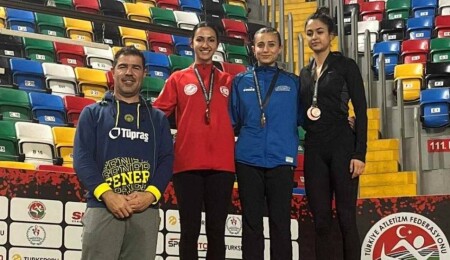 Atletlerimiz Taygun Artan Özcihan ve Doğa Erek’ten Türkiye'de ikincilik