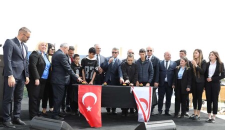 “Halil Falyalı Özel Eğitim ve İş Eğitim Okulu”nun temeli törenle atıldı