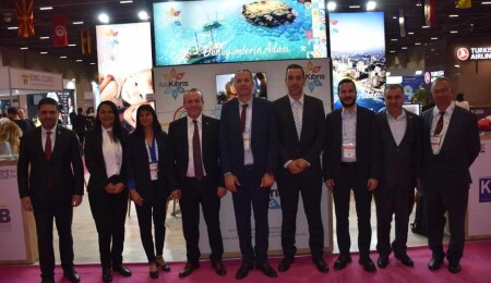 İstanbul'daki Helal Expo Fuarı'nda KKTC standına yoğun ilgi