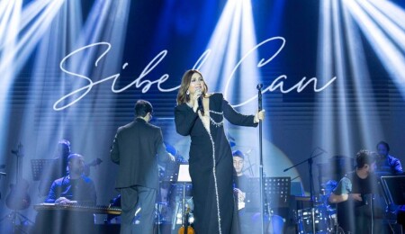 Ünlü sanatçı Sibel Can, Grand Sapphire sahnesinde