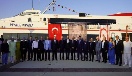 Anamur Feribot ve Deniz Uçağı İskelesi'nin açılış töreni gerçekleştirildi