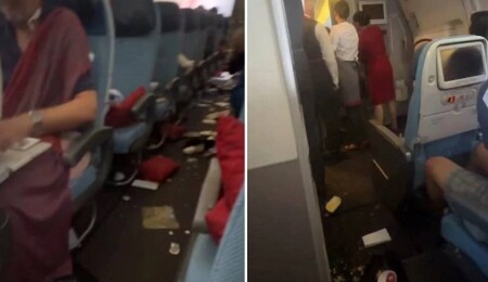 THY'nin İstanbul-Taipei seferini yapan uçak inişe kısa bir süre kala türbülansa girdi: 6 yaralı