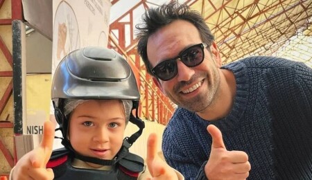 Buğra Gülsoy'dan oğluyla yeni kareler